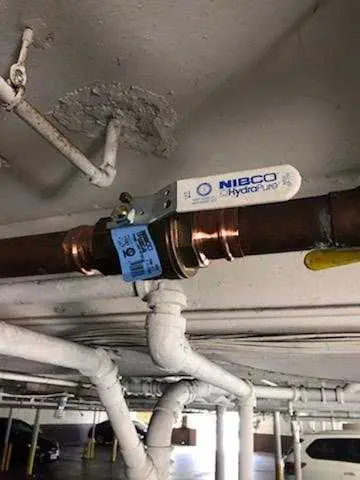 Copper pipe repair and valve work for Backflow Testing in Iberia